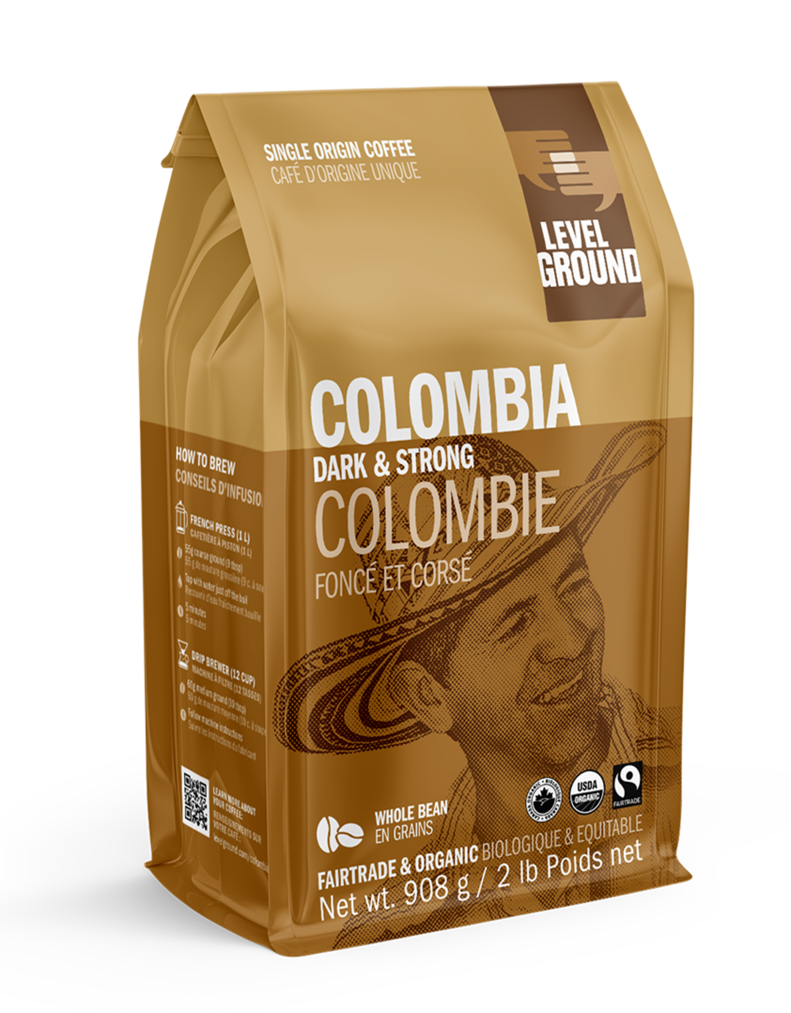 Level Ground Colombia Single Origin Coffee