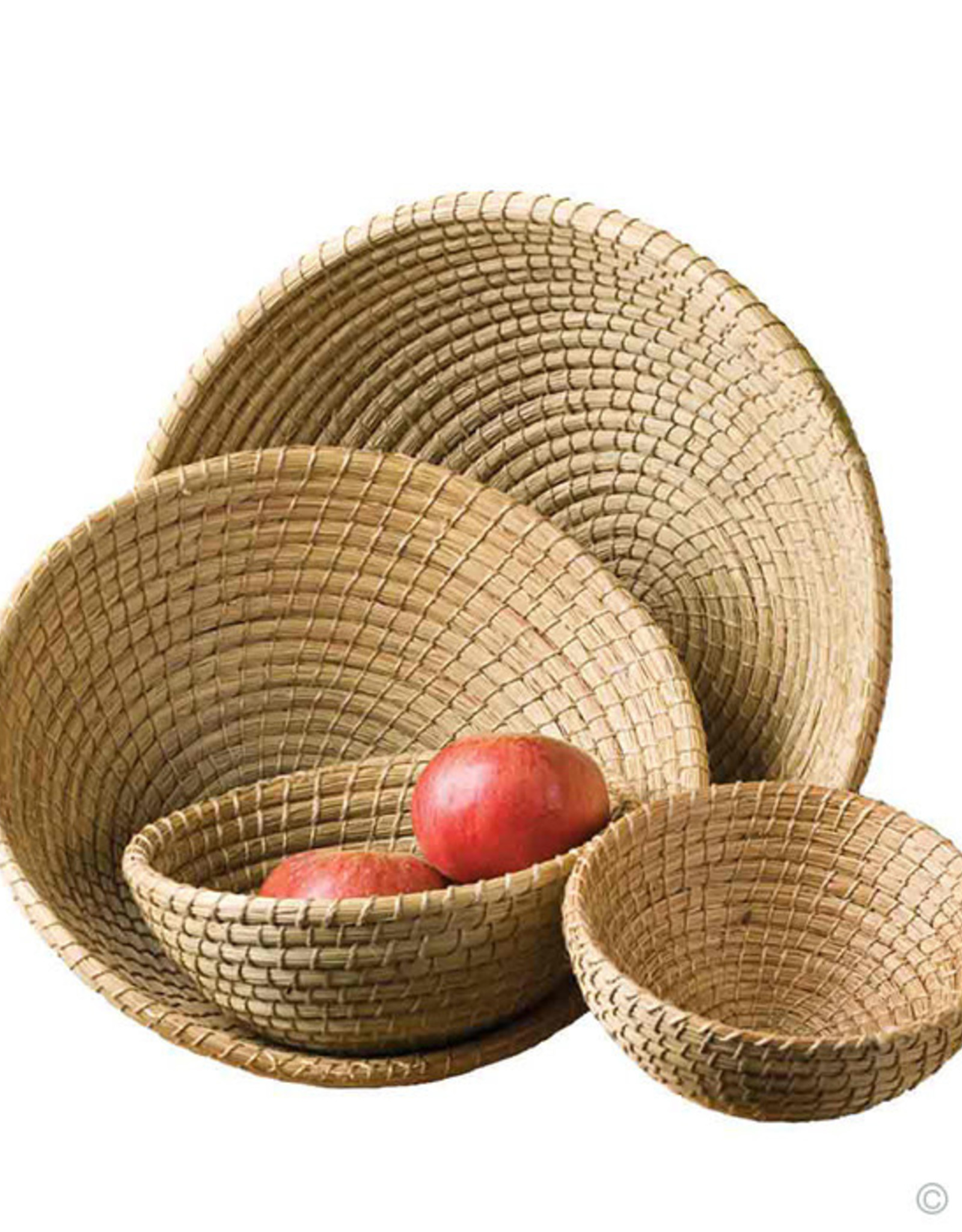 Serrv Round Nesting Basket