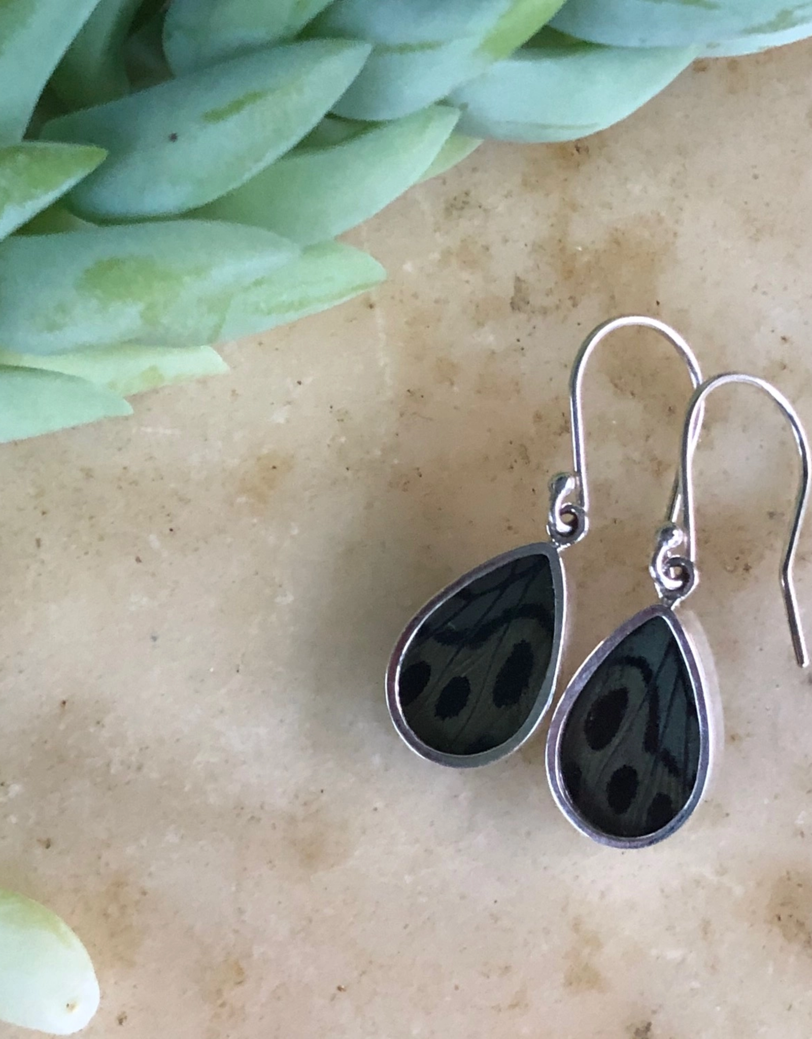 Women of the Cloud Forest Leprieur's Glory Butterfly Earrings