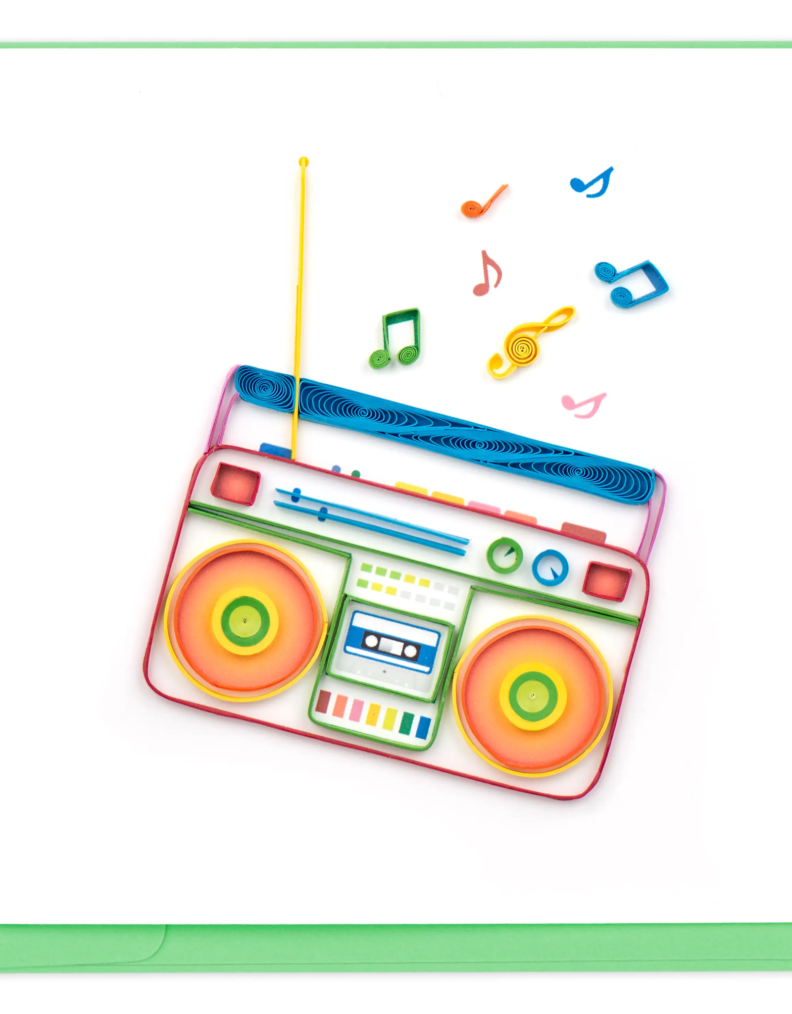 Quilling Card Quilled Boombox Card