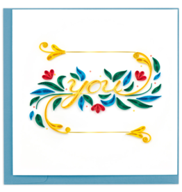 Quilling Card (DO NOT ORDER) Quilled YOU Card