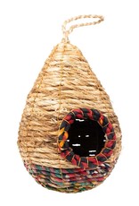 Ten Thousand Villages Teardrop Sari Birdhouse