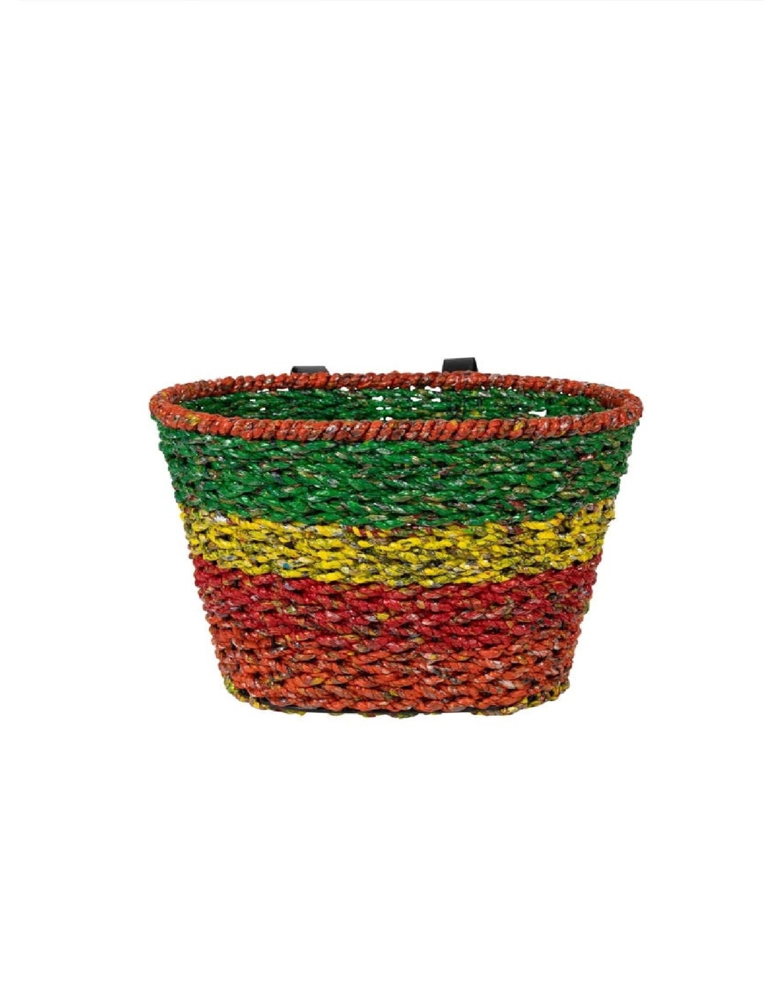 Ten Thousand Villages Candy Wrapper Bike Basket