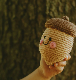 Pebble Friendly Acorn Rattle