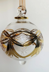 Dandarah Blown Glass Ornament - Gold Garland