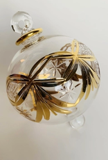 Dandarah Blown Glass Ornament - Gold Garland