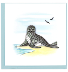 Quilling Card Quilled Ocean Seal Greeting Card
