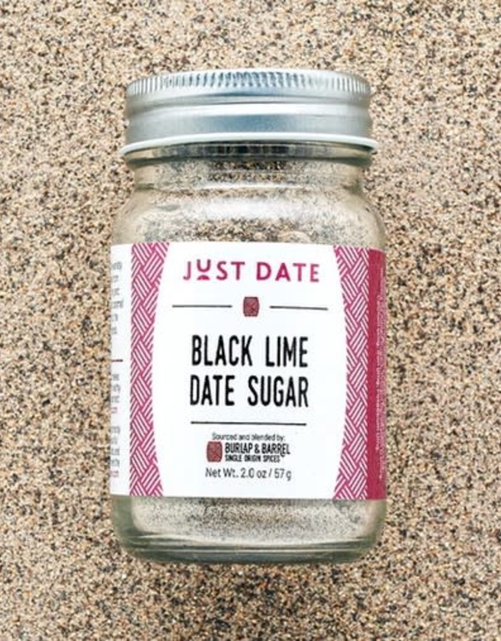 Burlap & Barrel Black Lime Date Sugar