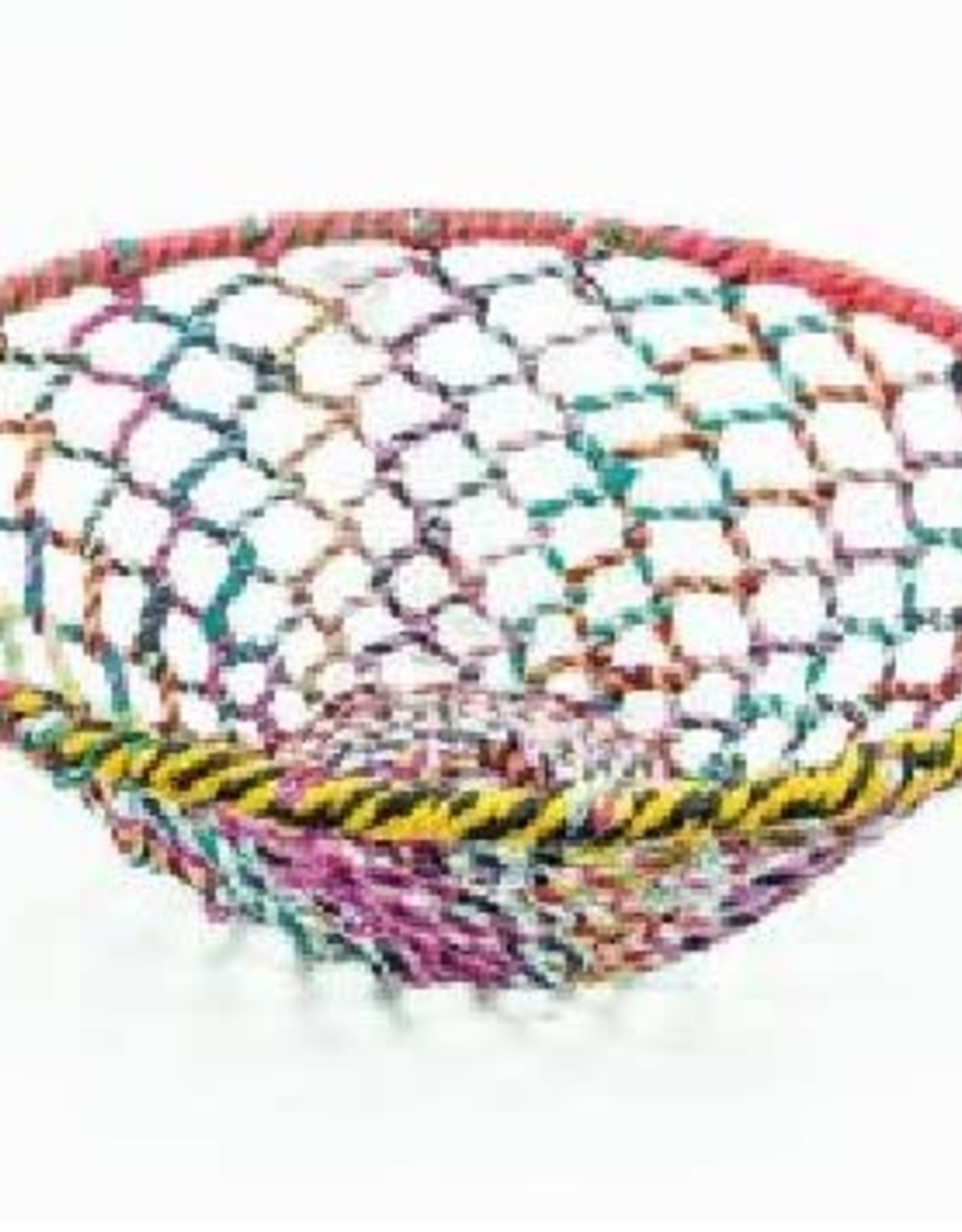 Ten Thousand Villages Canada Woven Wired Basket (Large)