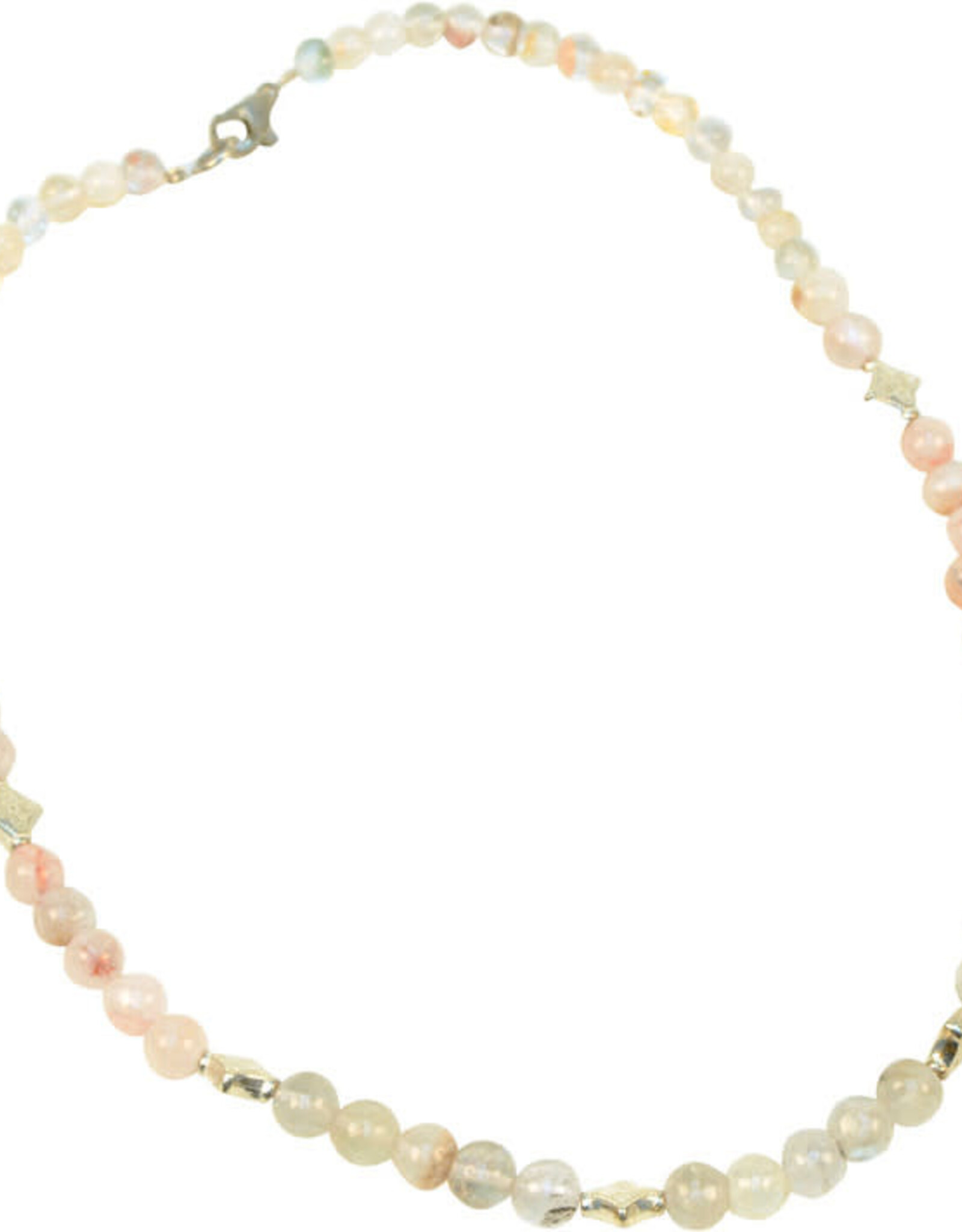 Ten Thousand Villages Canada Pastel Pink Beads Necklace