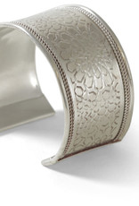 Ten Thousand Villages Canada Silver Embossed Bangle