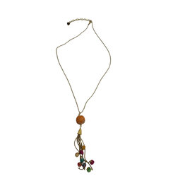 Ten Thousand Villages Canada Recycled Sari Beaded Necklace