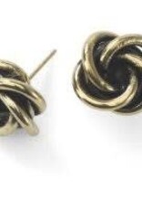 Ten Thousand Villages Canada Twisted Knot Stud Earrings