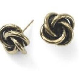 Ten Thousand Villages Canada Twisted Knot Stud Earrings