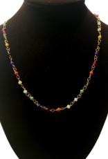 Ten Thousand Villages Canada Multicolour Mini Beads Necklace
