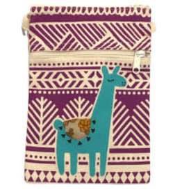 Ten Thousand Villages Canada Shoulder Bag with Llama