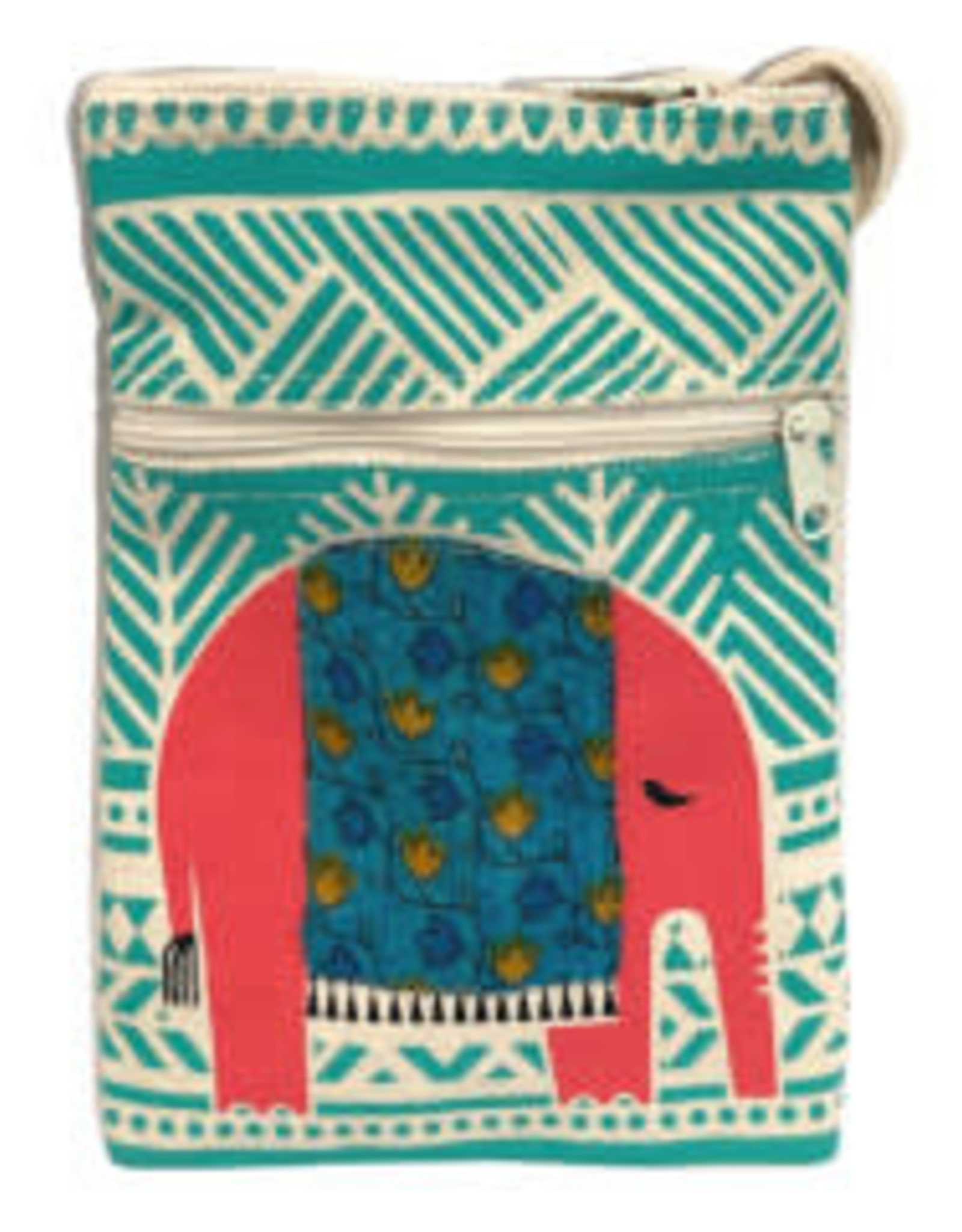 Ten Thousand Villages Canada Shoulder Bag with Elephant