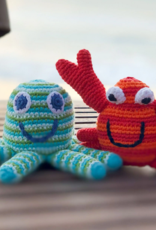Pebble Octopus Rattle Green