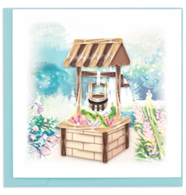 Quilling Card Quilled Wishing Well Greeting Card