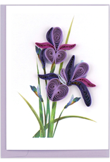 Quilling Card Quilled Iris Gift Enclosure Card