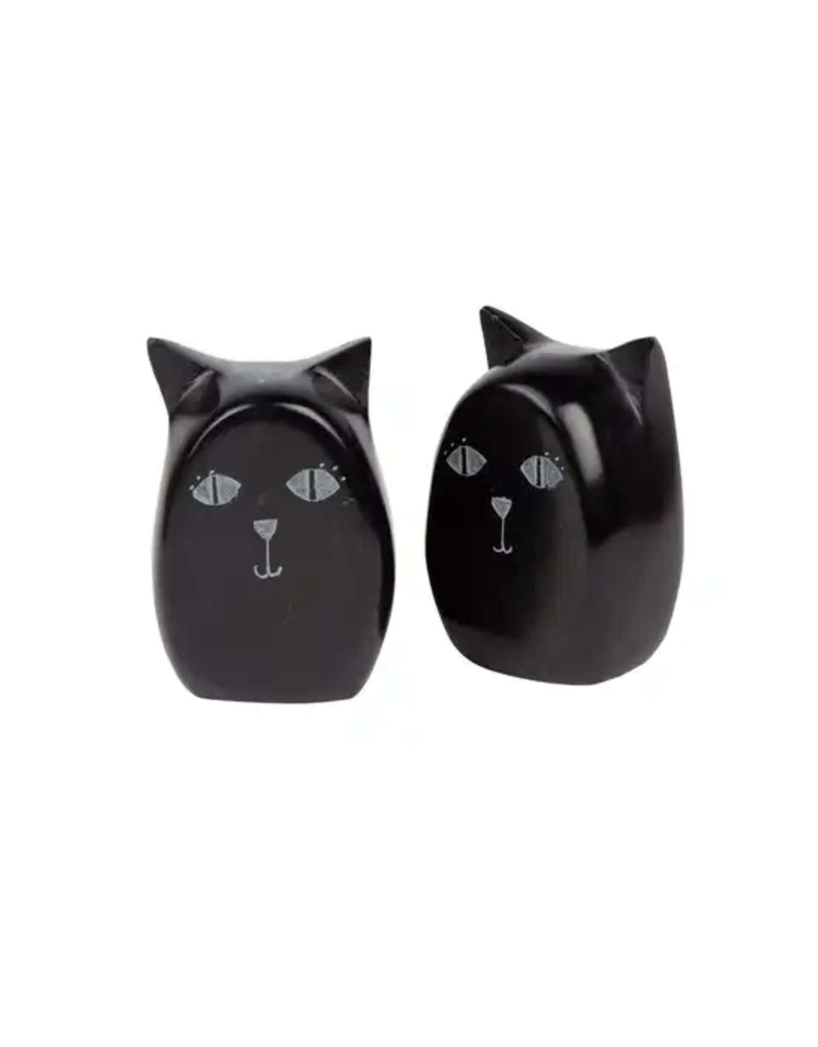 Ten Thousand Villages Cat Salt and Pepper Shaker