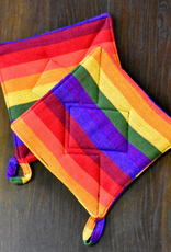 Lucia's Imports Rainbow Potholder