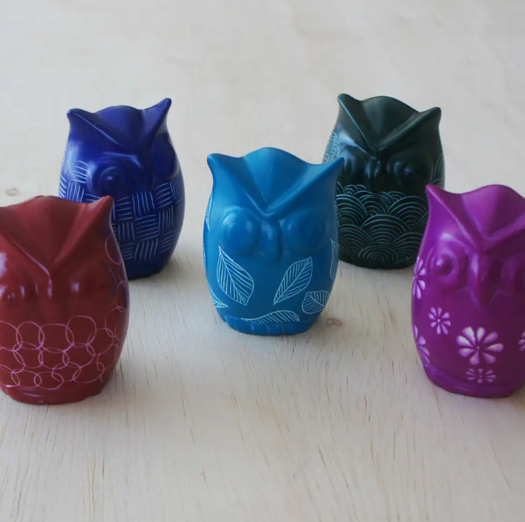 Soapstone Owl Bunyaad