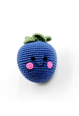 Pebble Friendly Blueberry Rattle