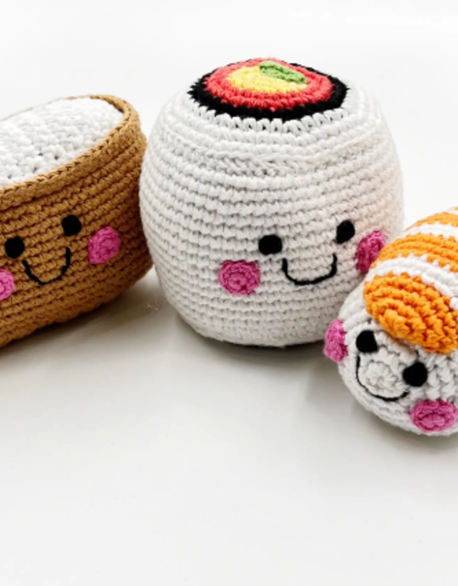 Pebble Friendly Inari Sushi Rattle