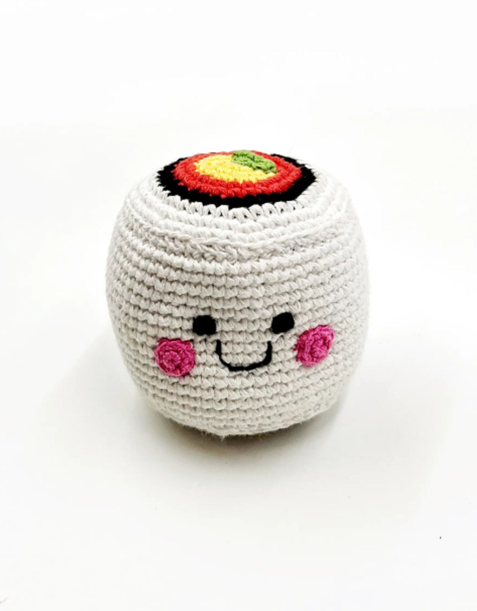 Pebble Friendly Sushi Roll Rattle