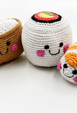 Pebble Friendly Sushi Roll Rattle