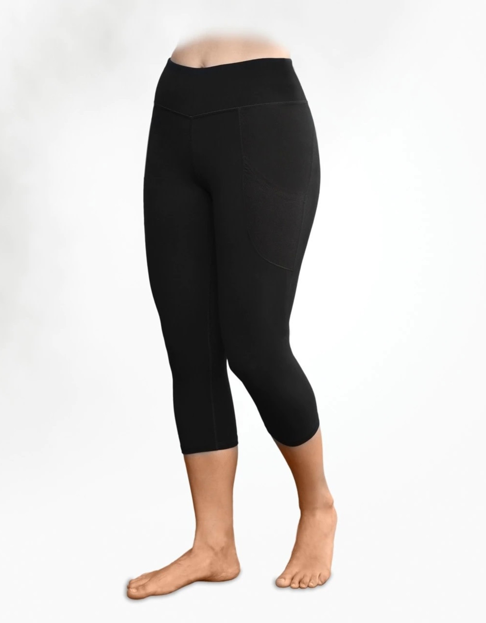 Maggie's Organics Blackout Leggings Mid-Calf Organic Cotton