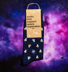 Conscious Step Socks that Support Space Exploration (Rockets)