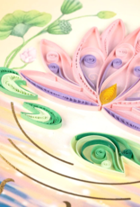 Quilling Card Quilled Anniversary Lotus Flower Card
