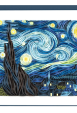 Quilling Card Quilled Starry Night, Van Gogh - Artist Series