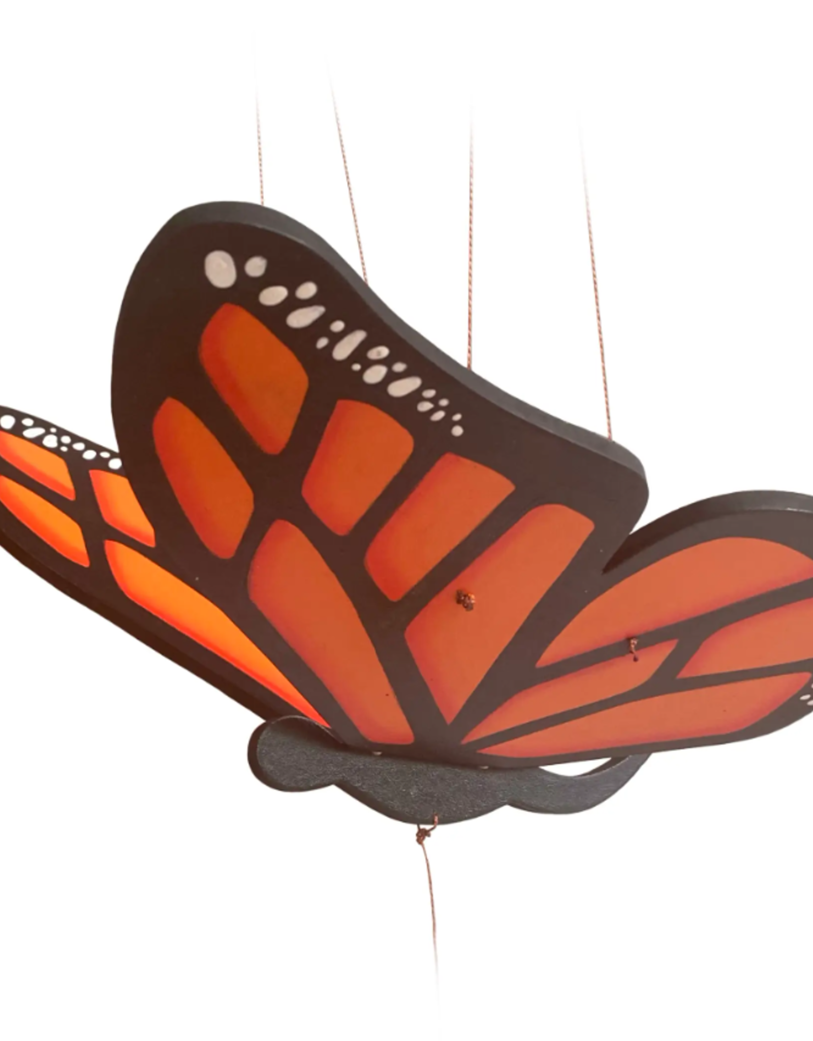 Tulia Artisans Monarch Butterfly Flying Mobile