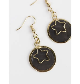 Ten Thousand Villages North Star Capiz Earrings