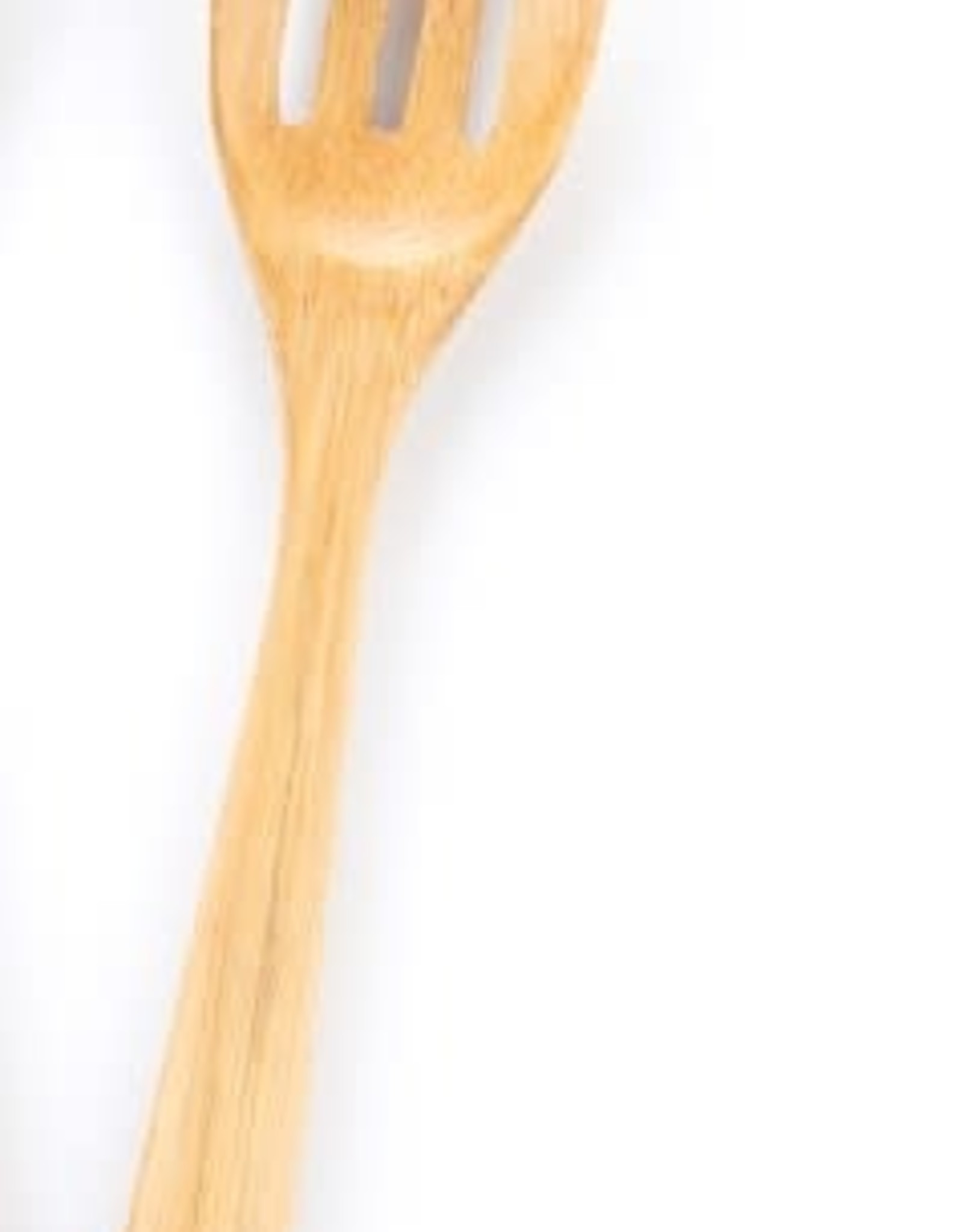 Serrv Bamboo Slotted Spoon
