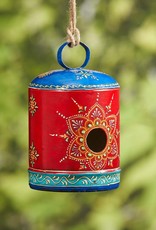 Serrv Rangeni Painted Birdhouse