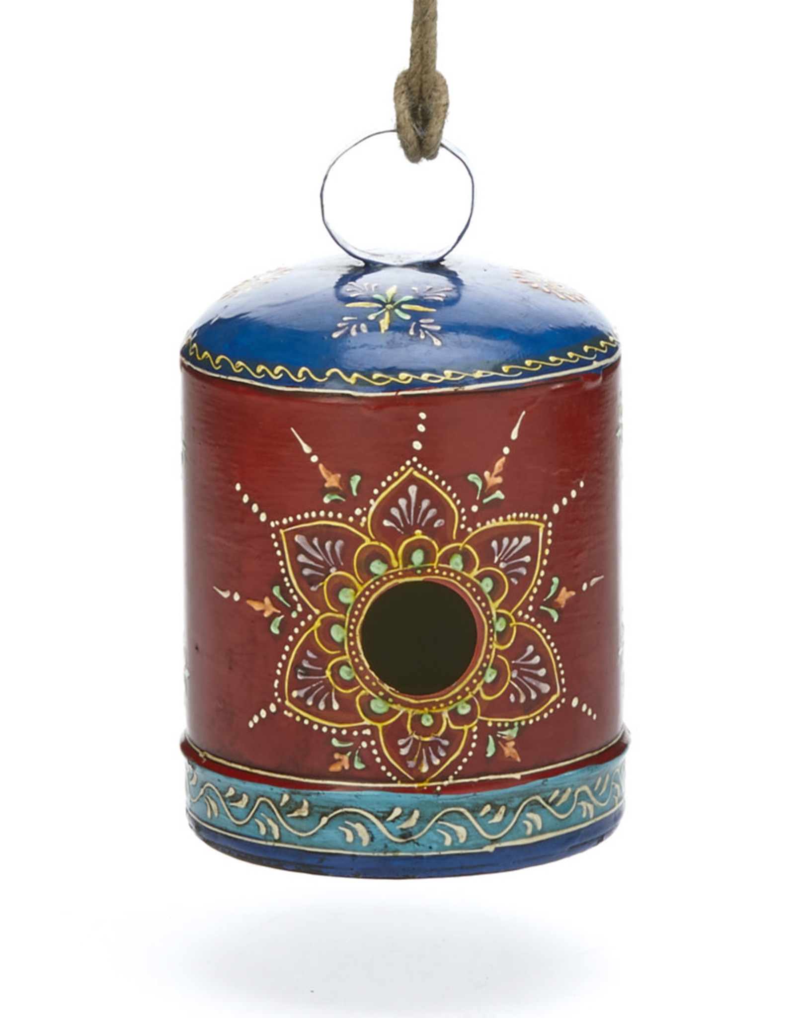 Serrv Rangeni Painted Birdhouse