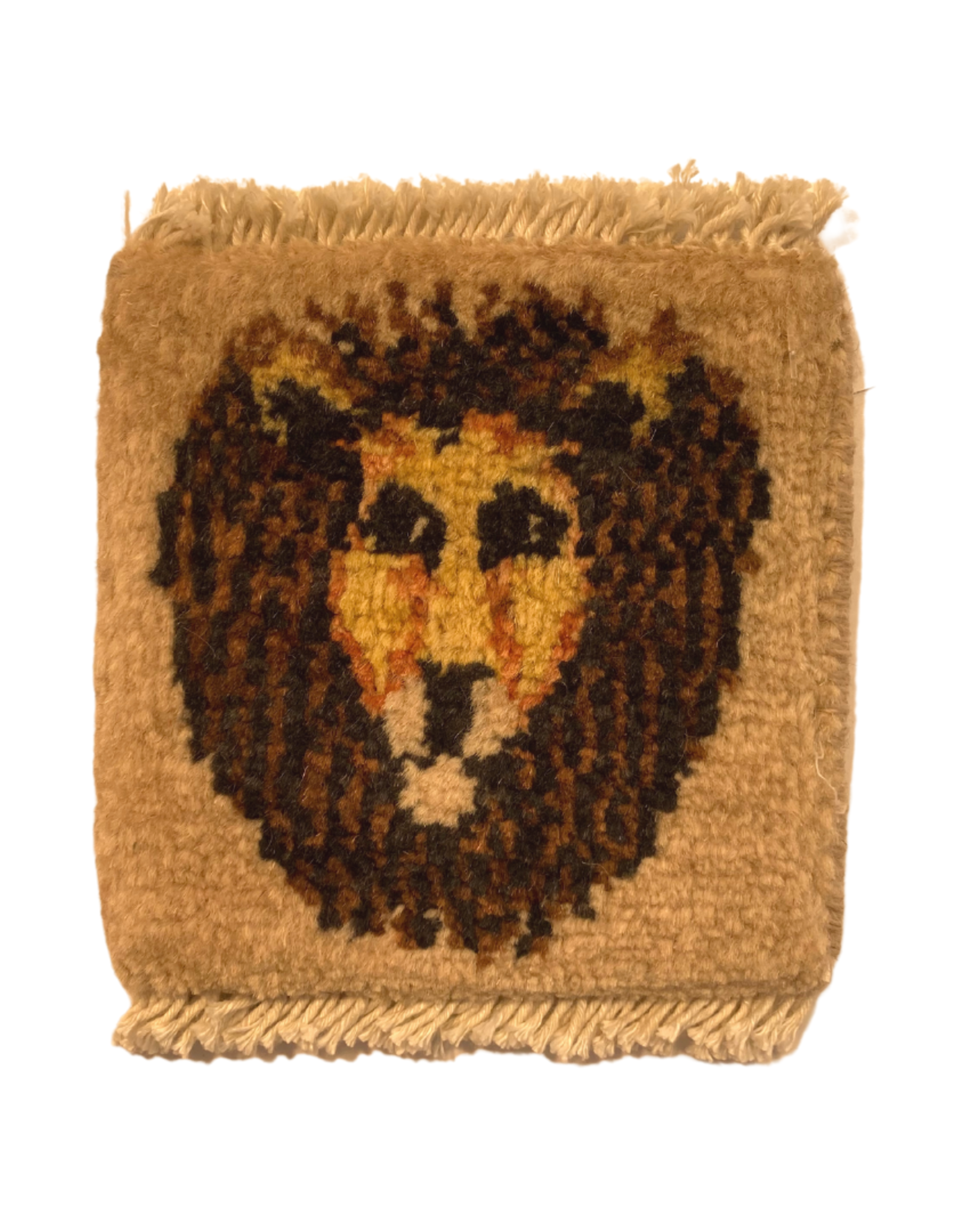 Bunyaad Pakistan Lion Mug Rug