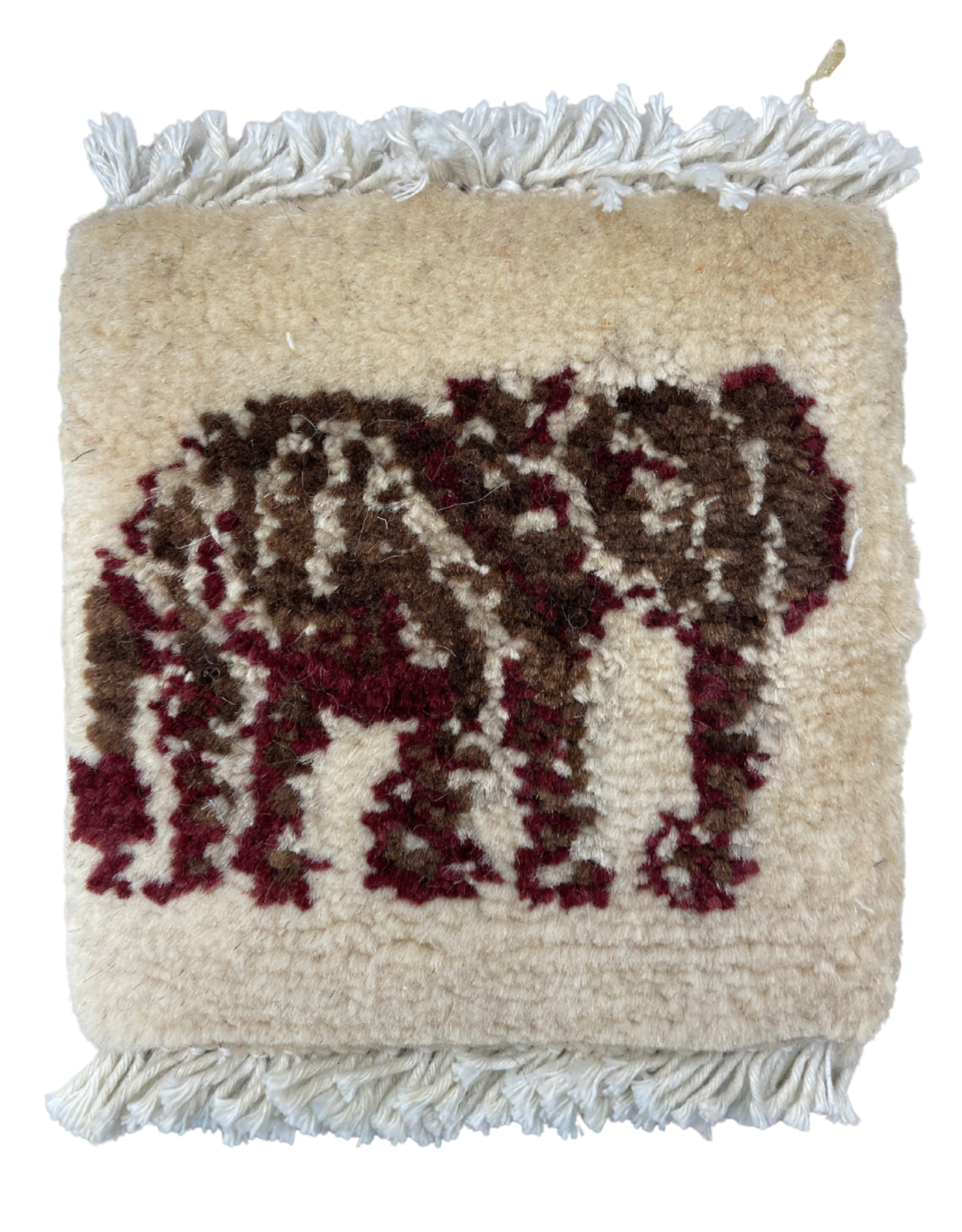 Bunyaad Pakistan Majestic Elephant Mug Rug