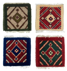 Bunyaad Pakistan Khan Mamdi Tribal Mug Rug - Assorted Colors