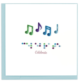 Quilling Card Quilled Braille Celebrate Card