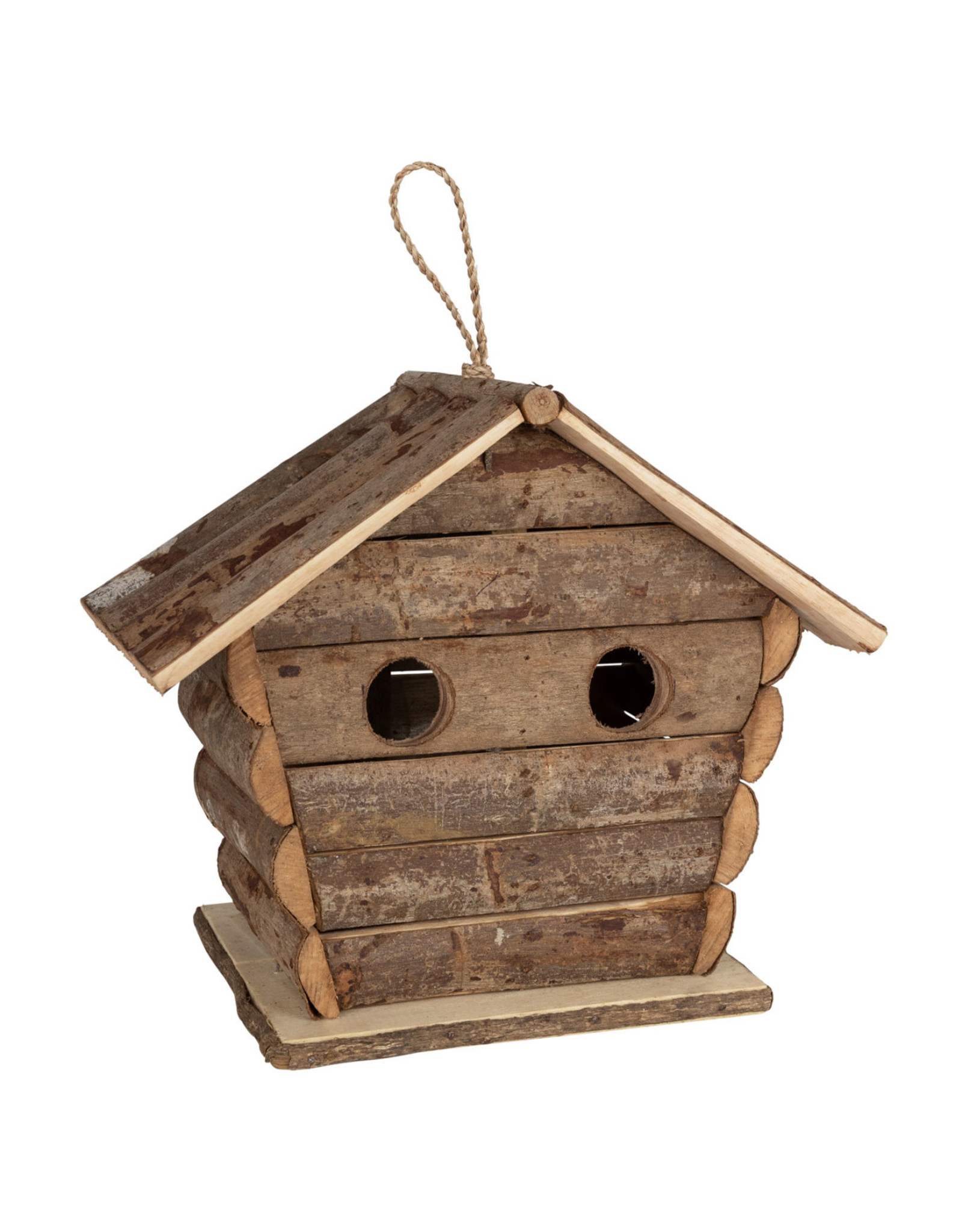 Ten Thousand Villages Rustic Wood Birdhouse