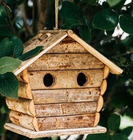 Ten Thousand Villages Rustic Wood Birdhouse