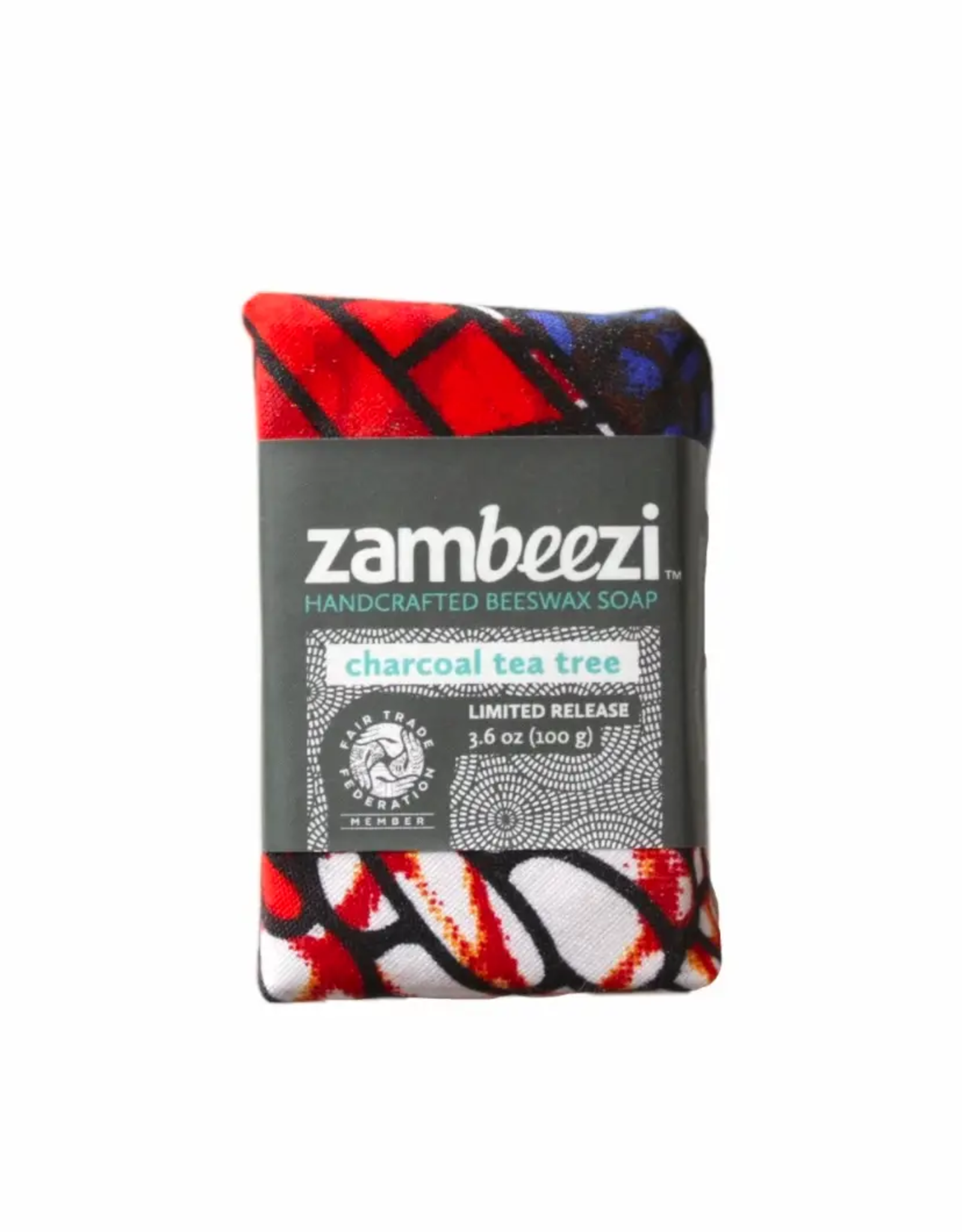 Zambeezi Charcoal Tea Tree Soap Bar