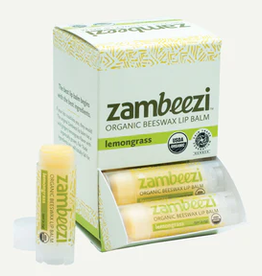 Zambeezi Zambeezi Lemongrass Organic Beeswax Lip Balm