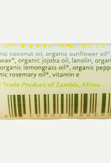 Zambeezi Zambeezi Lemongrass Organic Beeswax Lip Balm