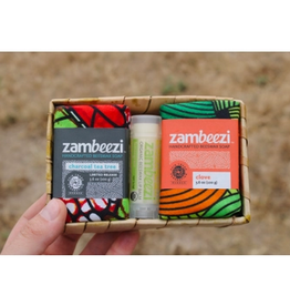 Zambeezi Zambeezi Gift Basket - Charcoal Tea Tree & Clove